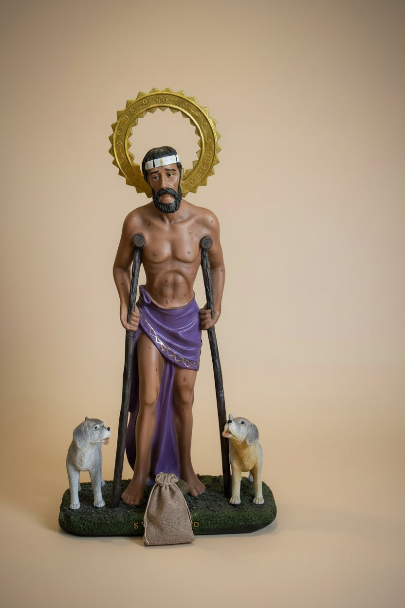 Amuleto Artesanal Inspirado en la Tradición de San Lázaro