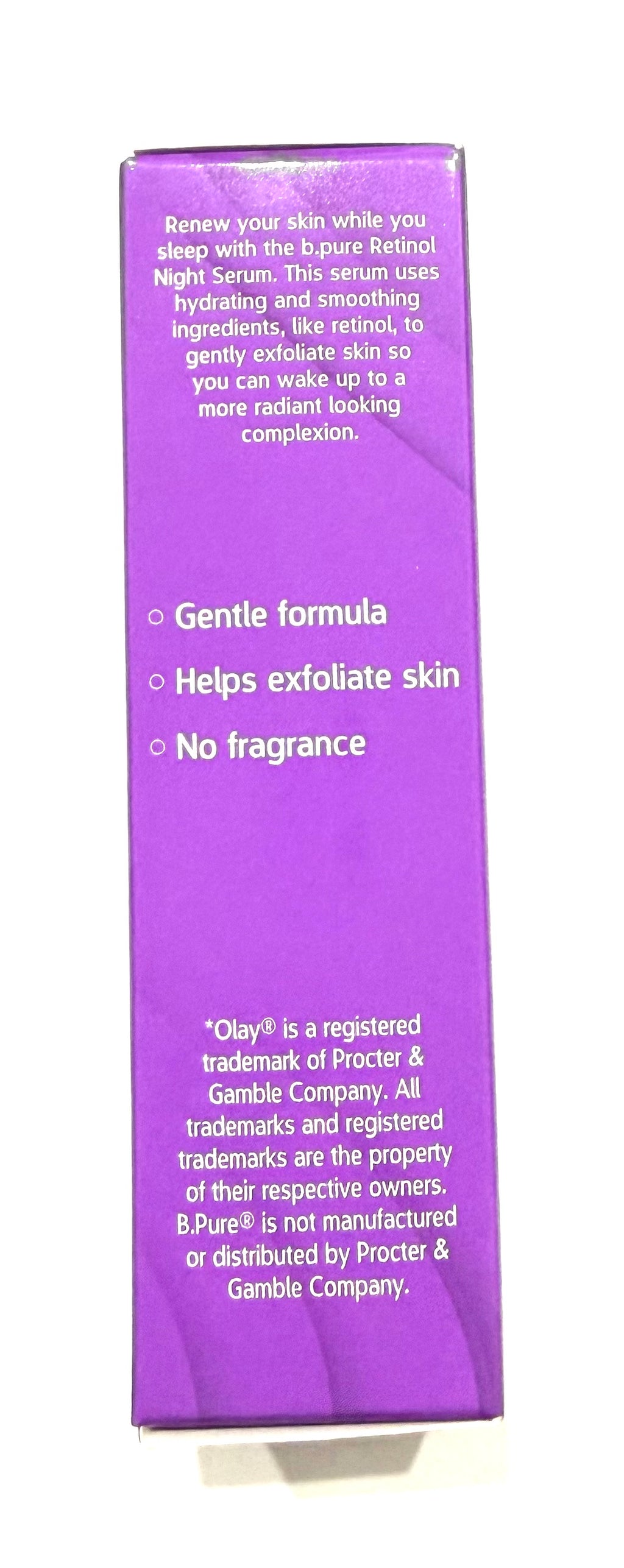 Retinol Night Serum 30ml – Suero Facial Antiedad para Líneas Finas, Arrugas e Hidratación Nocturna