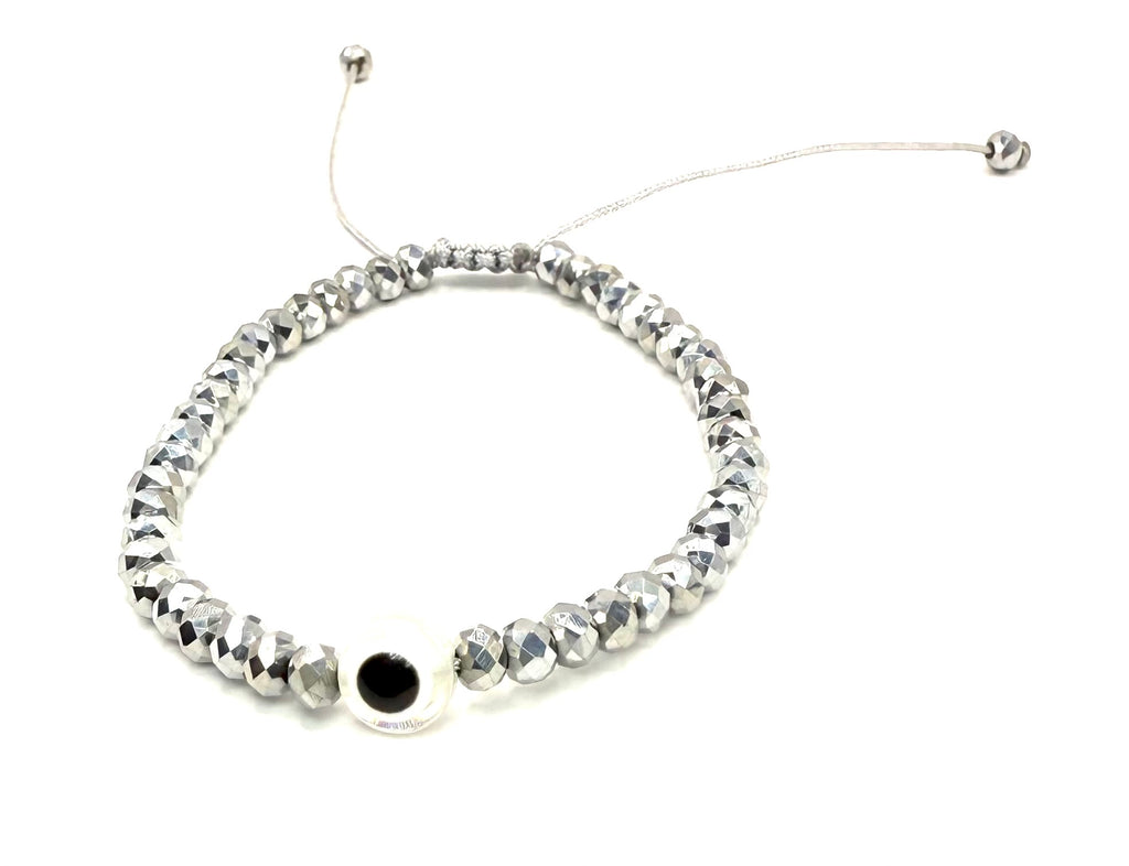 Pulsera de cuentas con Ojo Protector, pulsera ajustable de colores para hombre y mujer, amuleto contra el mal de ojo, joyería artesanal para regalo