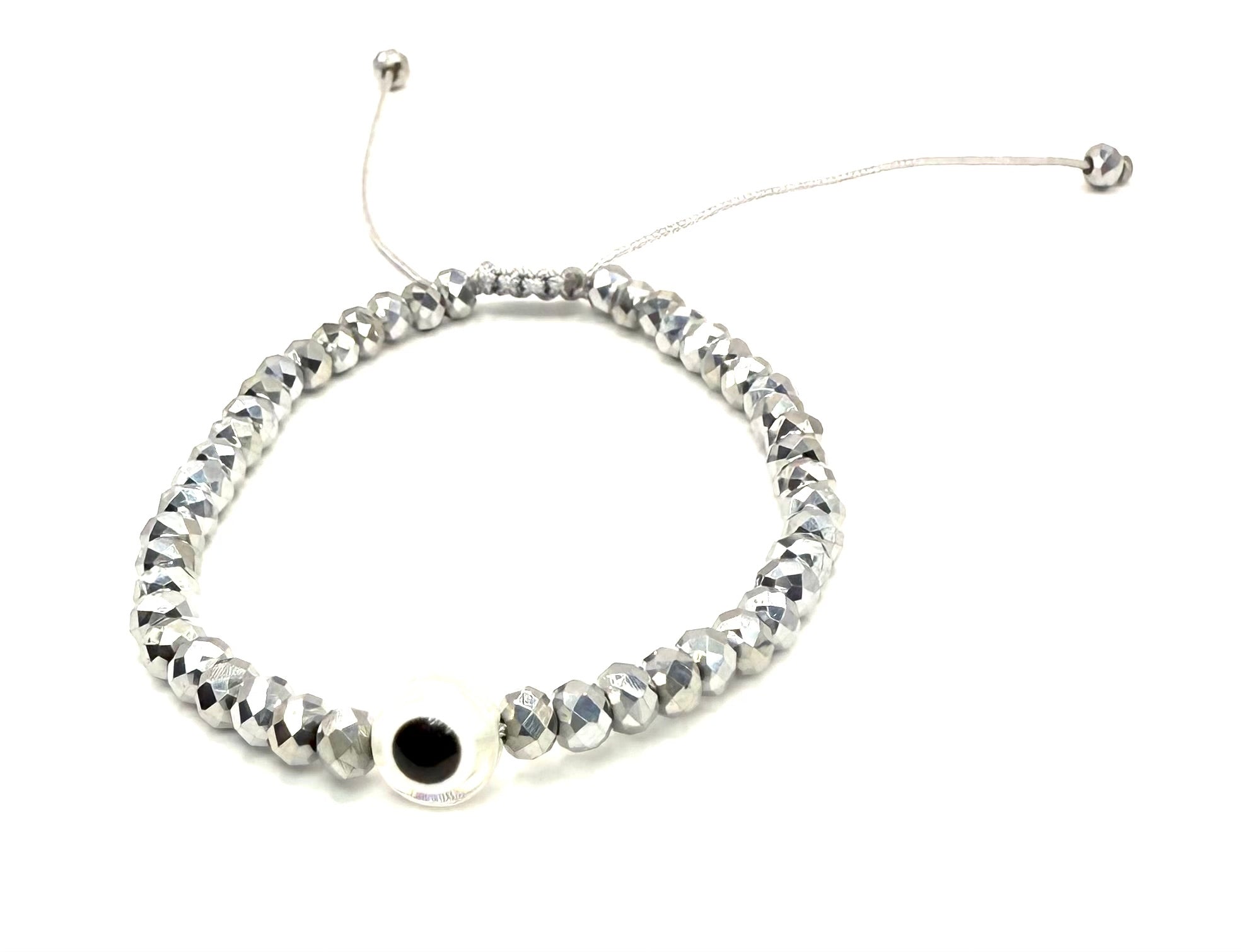 Pulsera de cuentas con Ojo Protector, pulsera ajustable de colores para hombre y mujer, amuleto contra el mal de ojo, joyería artesanal para regalo