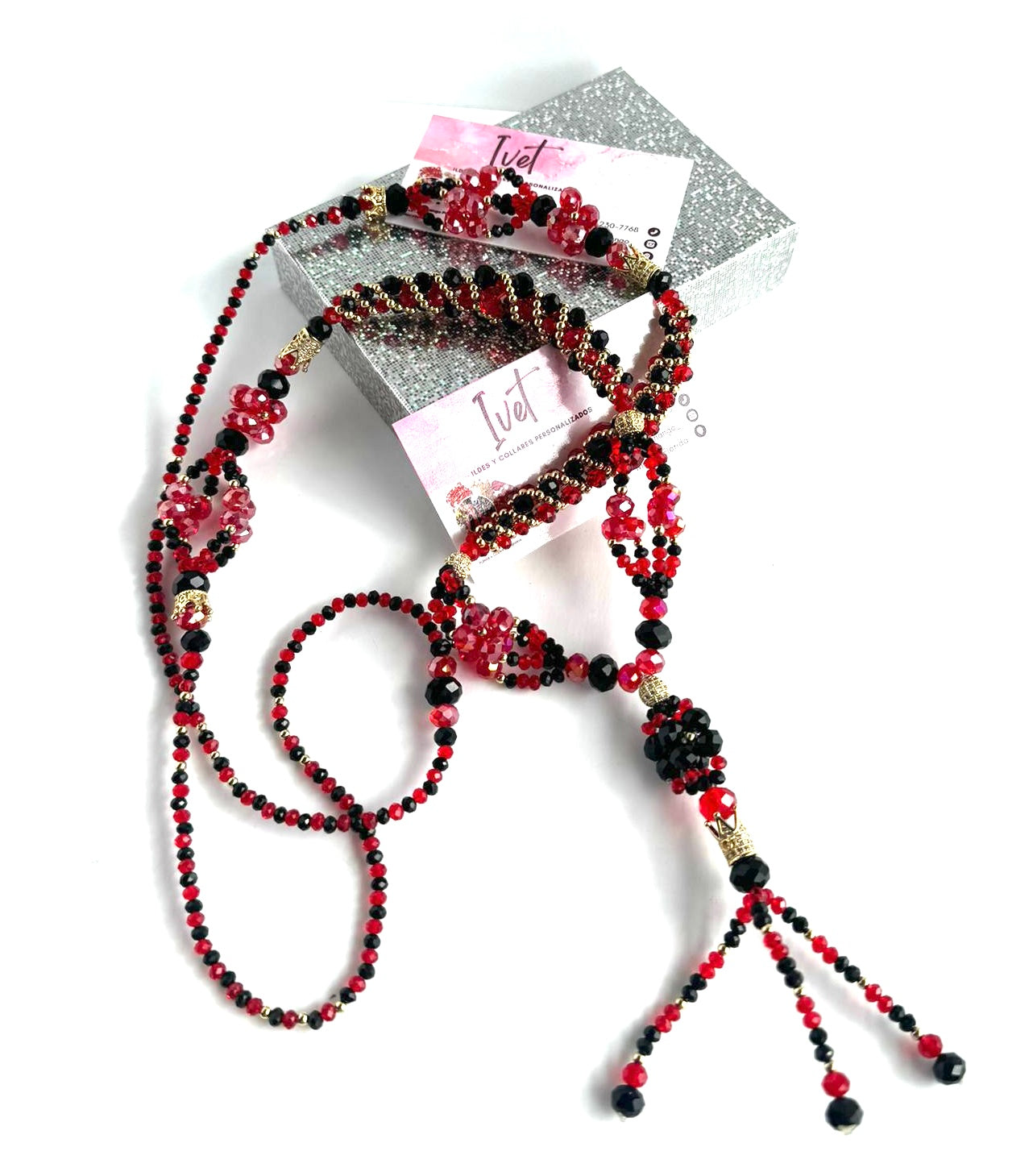 ✨ Juego de Collar y Pulsera de Eleguá – Protección, Caminos y Estilo ✨