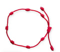 🔴 Pulsera Roja de 7 Nudos – Protección contra el Mal de Ojo y Energías Negativas