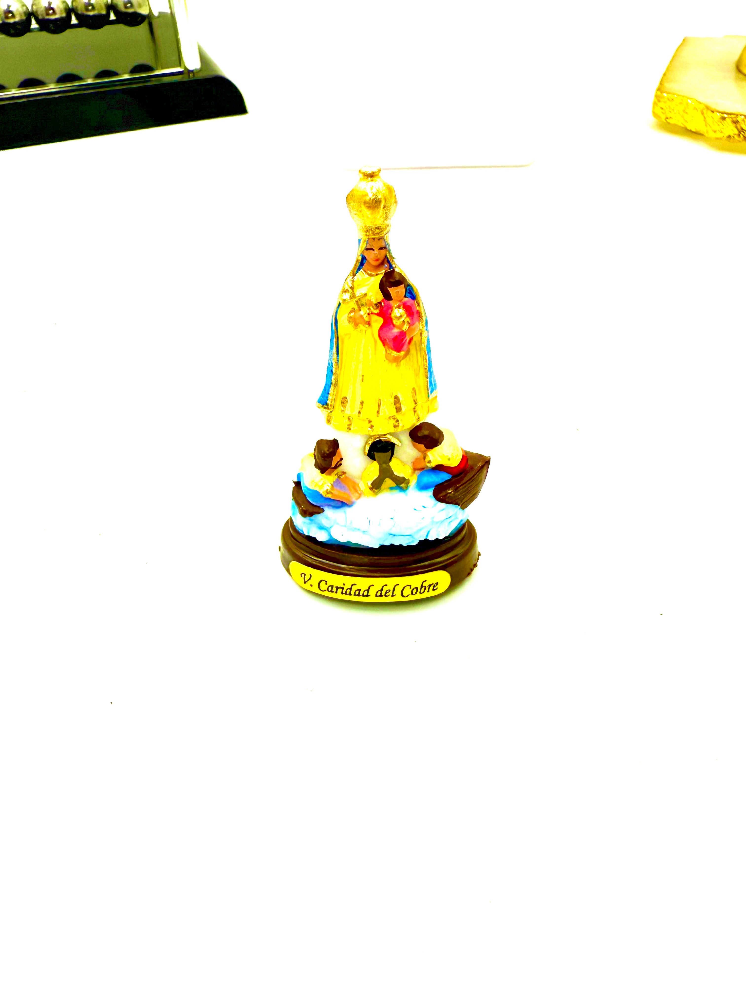 Estampilla Religiosa Artesanal – Figuras de Santos y Vírgenes | Hechas a Mano | Decoración Espiritual para Hogar, Altar y Ofrendas