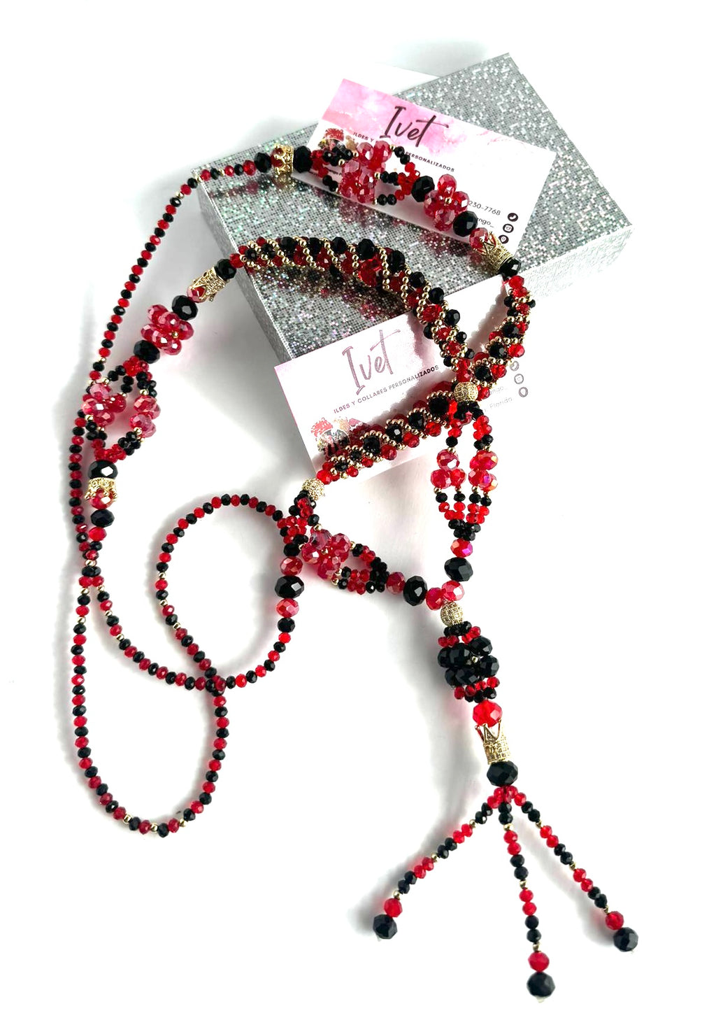 ✨ Juego de Collar y Pulsera de Eleguá – Protección, Caminos y Estilo ✨